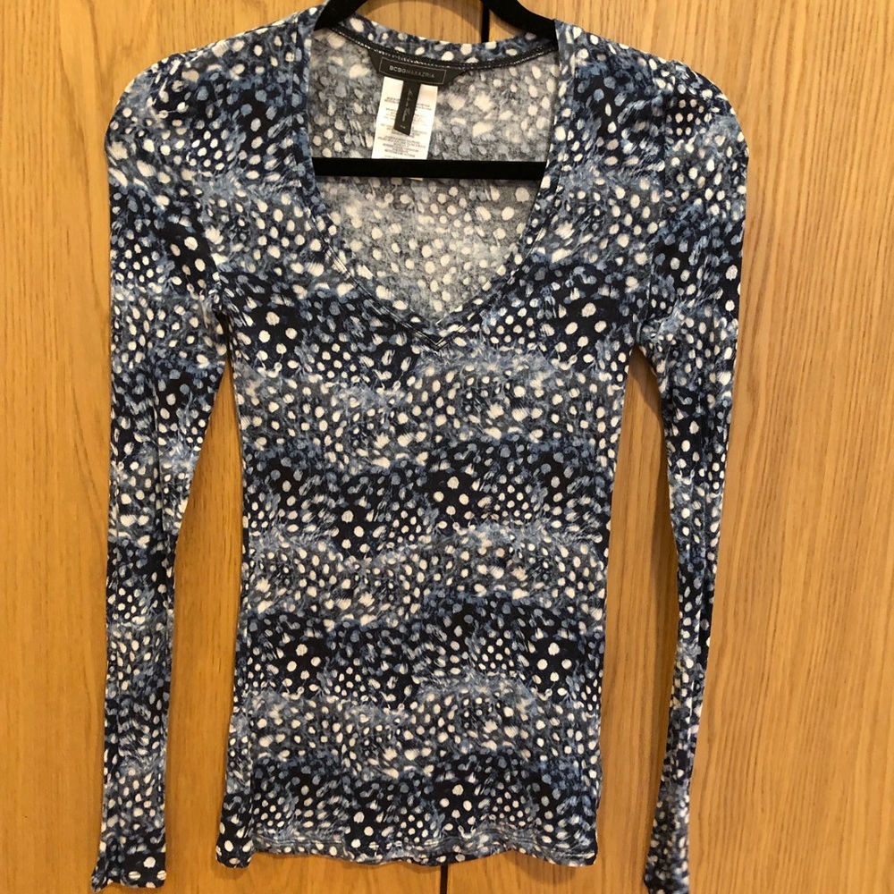 BCBG long sleeve shirt